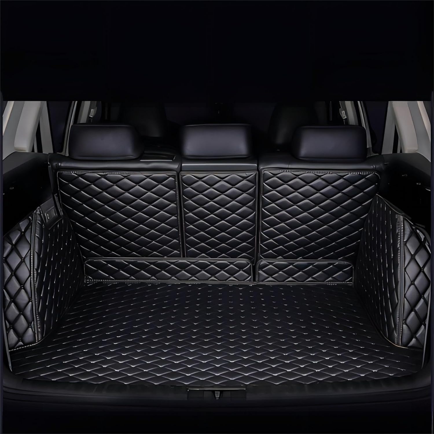 Auto All Inclusive Kofferraummatten, für Ford Edge 2015-2020 (7 seats) Kratzfeste Kofferraum Schutzmatten Zubehör von JIAXILI