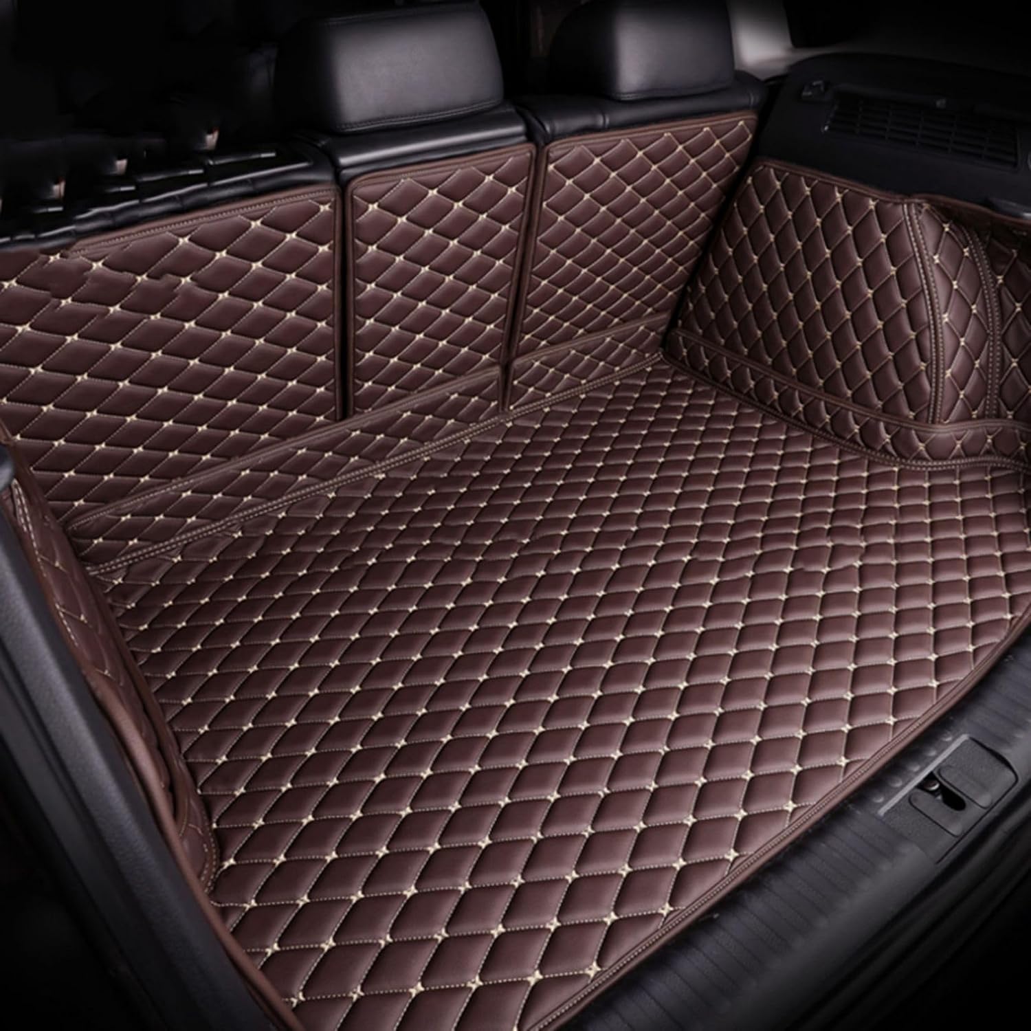 Auto All Inclusive Kofferraummatten, für Mitsubishi Eclipse Cross 2018-2021 Kratzfeste Kofferraum Schutzmatten Zubehör von JIAXILI