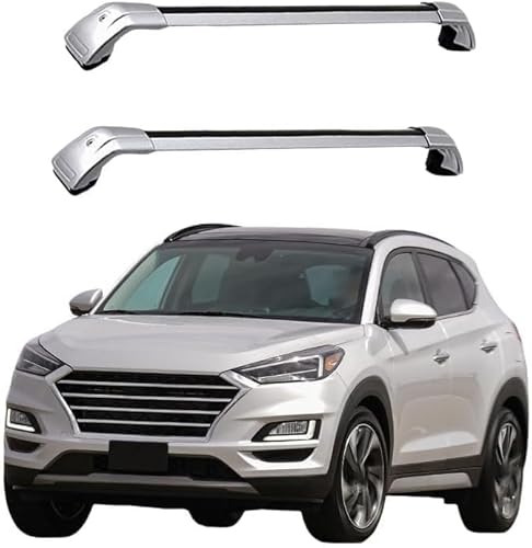 DachträGer RelingträGer für Hyundai Tucson SUV 2015~2020, DACHTRÄGER AUS Aluminium Fahrradträger Dachboxen Dachgepäckablage von JIAXILI