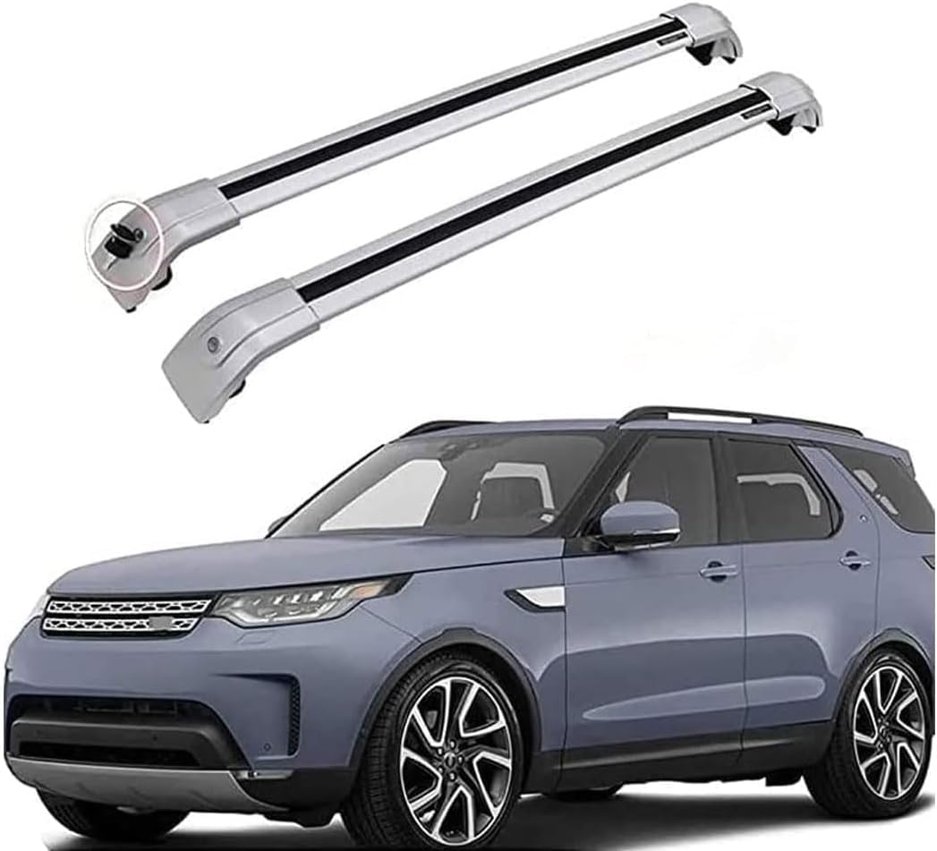 DachträGer RelingträGer für Land Rover Discovery 5 2017-2021, DACHTRÄGER AUS Aluminium Fahrradträger Dachboxen Dachgepäckablage von JIAXILI