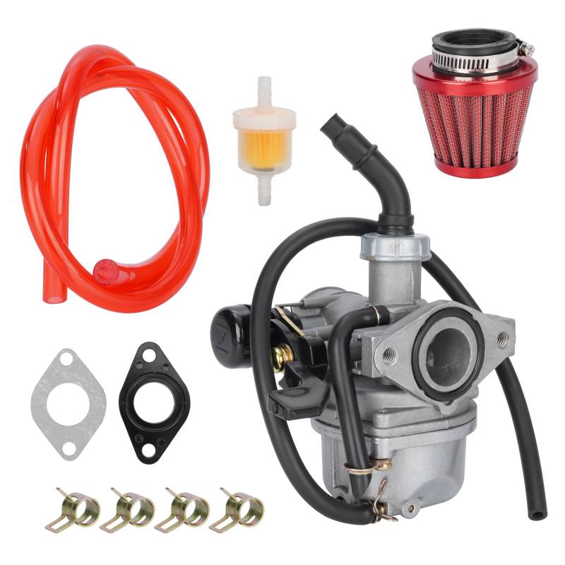 JIAYAN PZ19 Vergaser 19mm Carb mit 35 -mm -Luftfilter für 50cc 70cc 90cc 110cc 125cc DR50 CRF XR 50 Coolster Taotao Buyang Coolsport Redcat Peace Baja ATV Quad Go Cart Dirt Bike Teile von JIAYAN