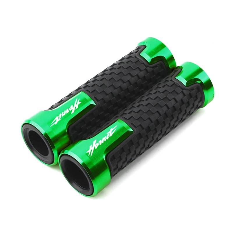 JIBULINS Anti Rutsch Griffe 7/8 "22mm Motorrad-Lenkergriff Griffleiste Replacement for Hon Da Hornet 600 250 900 Hornet CB600F CB400 CB599 CB600 Das Ganze Jahr Universell.(Green) von JIBULINS