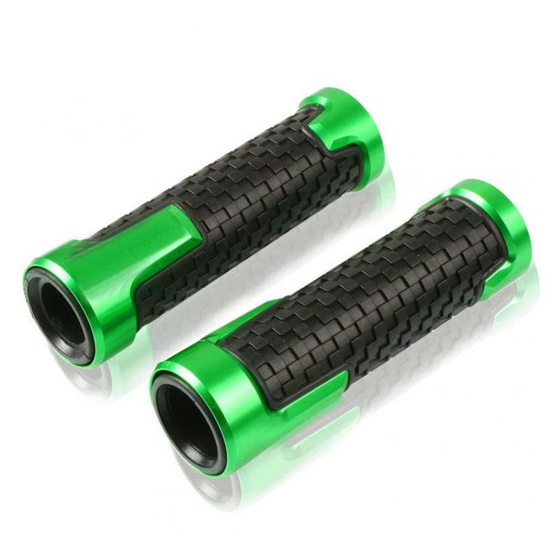 JIBULINS Anti Rutsch Griffe Replacement for Ya Ma Ha MT09 MT-09 FZ09 FZ-09 MT FZ 09 2014 2015 2016 2017 2018 Motorrad Lenkergriffe Lenker Motorrad Lenkergriffe(Green) von JIBULINS