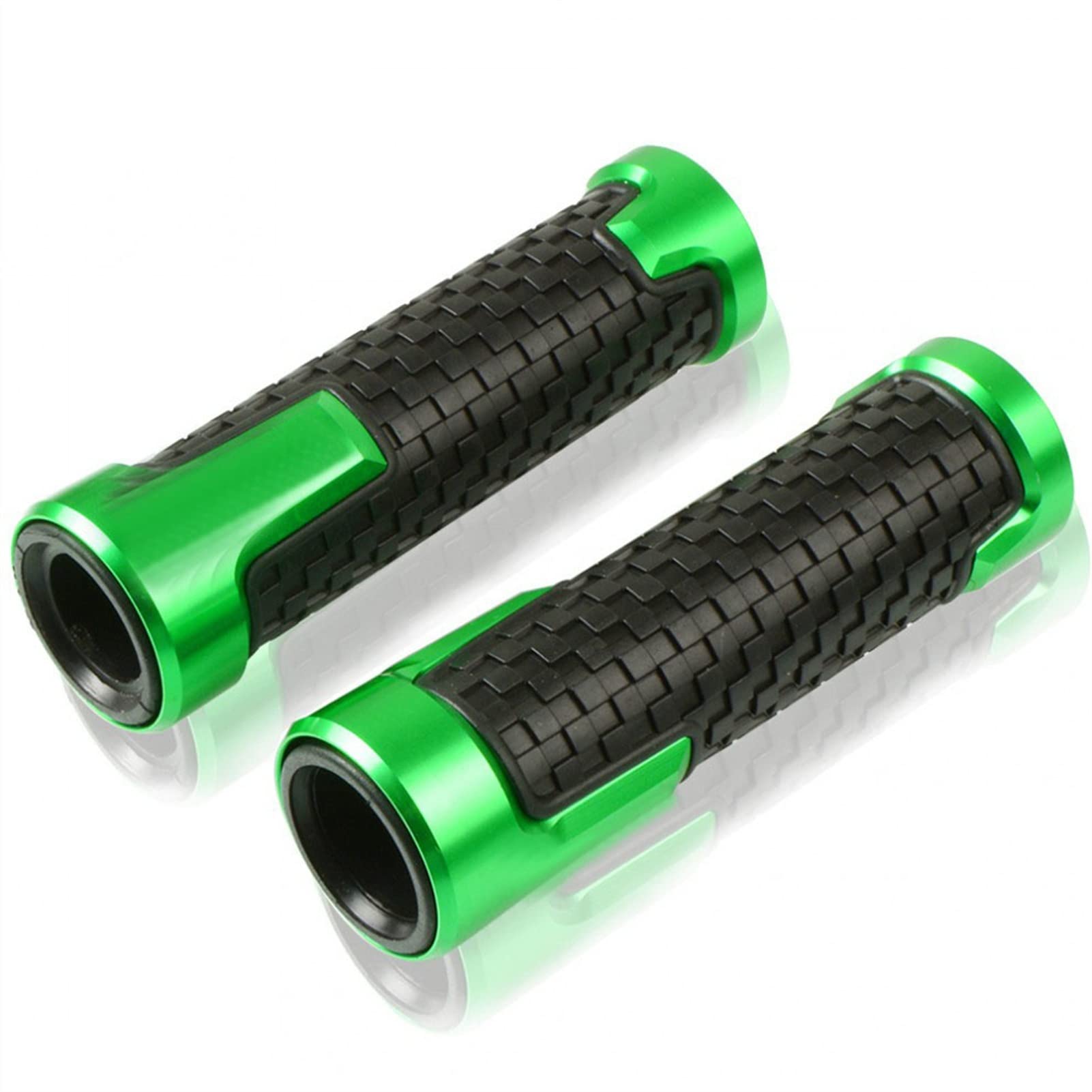 JIBULINS Anti Rutsch Griffe for Su@zuk*i GSX-S GSXS750 GSX-S GSX-S1000 GSXS 750 7/8''22mm Motorrad-Lenkergriff-Griffstange Motorrad-Lenkergriffabdeckung(Green) von JIBULINS