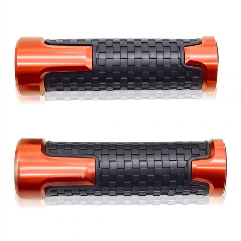 JIBULINS Anti Rutsch Griffe for Su@zuk*i GSX-S GSXS750 GSX-S GSX-S1000 GSXS 750 7/8''22mm Motorrad-Lenkergriff-Griffstange Motorrad-Lenkergriffabdeckung(Orange) von JIBULINS