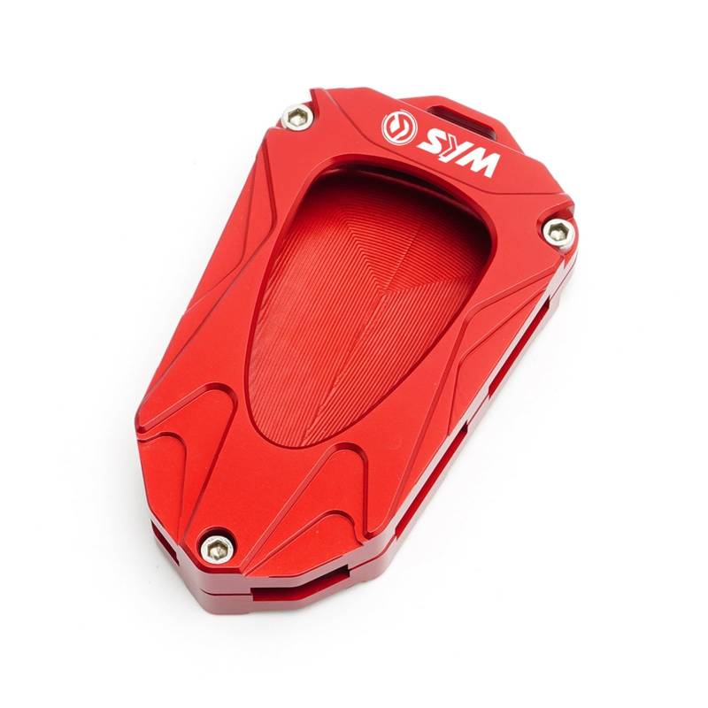 JIBULINS Schlüsselanhänger 2023 Motorrad Zubehör Smart Key Schutz Fall Abdeckung Shell Fernbedienung for SYM JOYMAX Z 125 250 300 Z125 Z250 Z300(Rosso) von JIBULINS