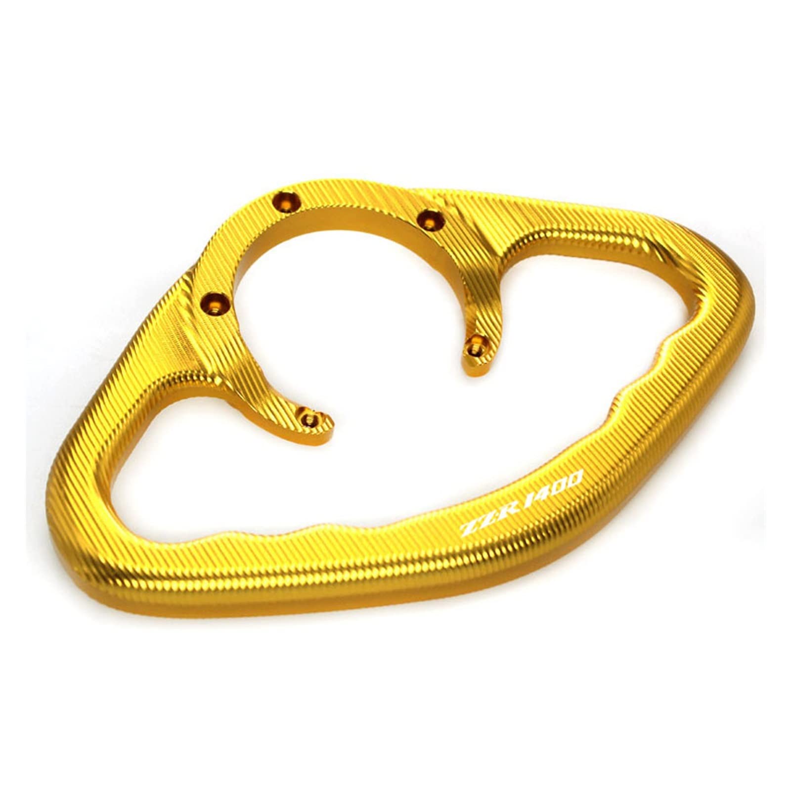 JIBULINS Tank Haltegriff Motorrad Passagier Handgriffe Hand Grip Tank Grab Bar Griff for Ka*wasa&ki ZZR1400 ZZR 1400 2006-2009 CNC Zubehör(Gold) von JIBULINS