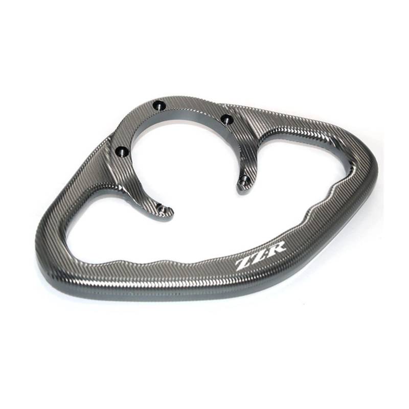 JIBULINS Tank Haltegriff for Ka*wasa&ki ZZR600 ZZR1200 ZZR1400 ZZR 600 1200 1400 Motorrad Beifahrer Handgriffe Handgriff Tank Grab Bar Griffe Armres(Titanium) von JIBULINS