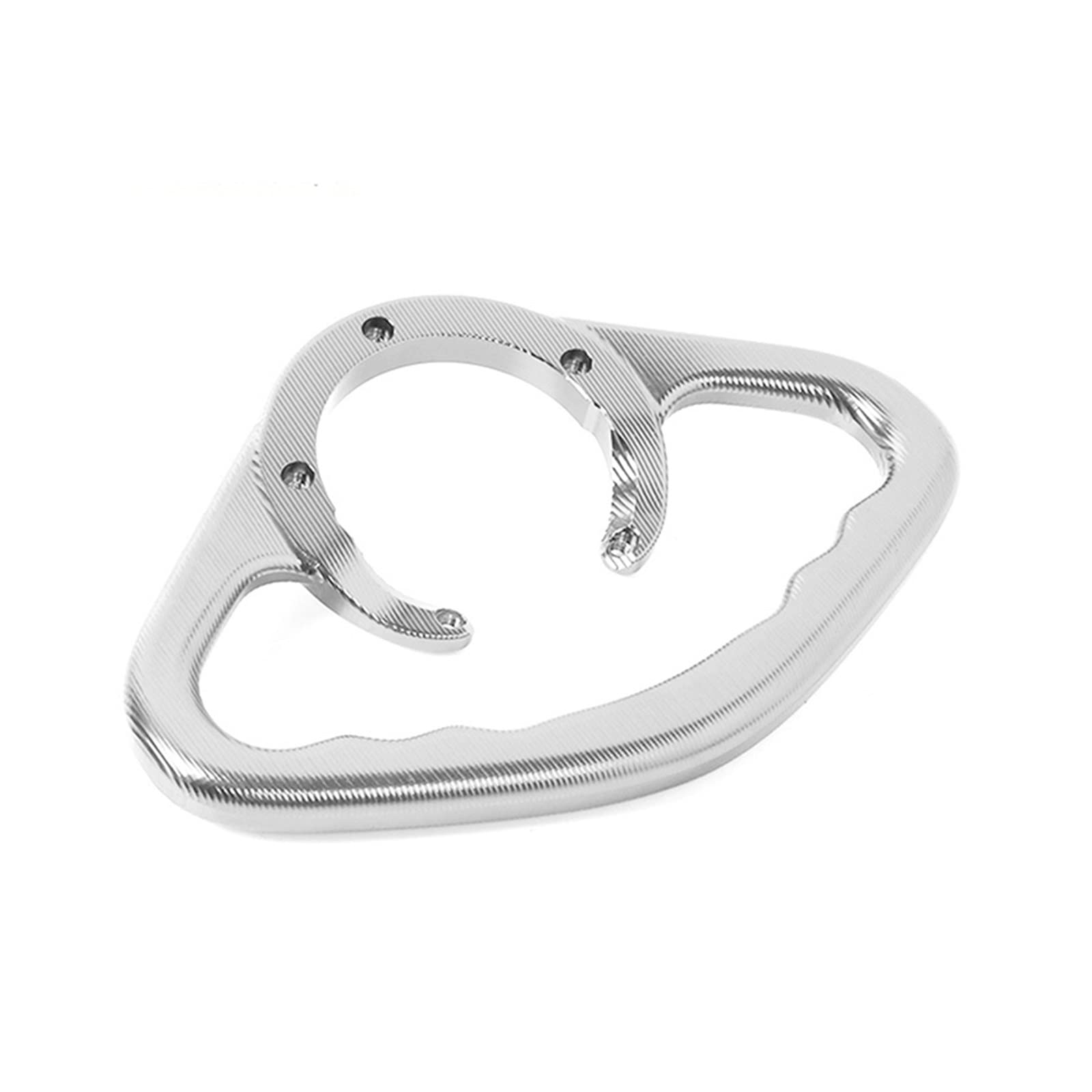 Tank Haltegriff Motorrad Beifahrer Handgriffe Handgriff Tank Grab Bar Griffe Armlehne Schwarz for GSXR 1300/Hayabusa 2008-2013(Silver) von JIBULINS