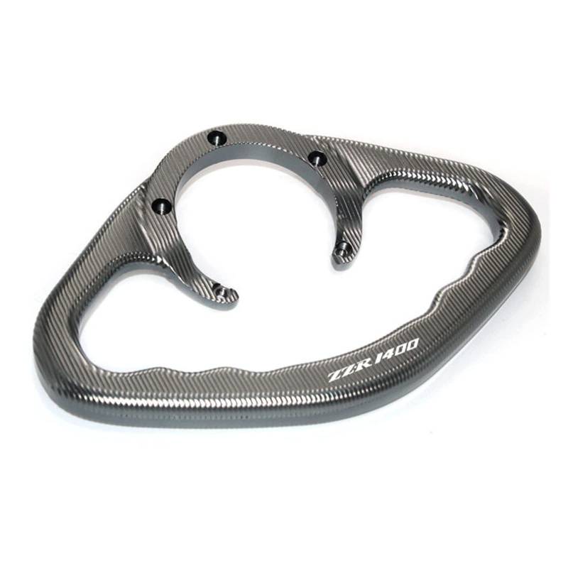 Tank Haltegriff Motorrad Passagier Handgriffe Hand Grip Tank Grab Bar Griff for Ka*wasa&ki ZZR1400 ZZR 1400 2006-2009 CNC Zubehör(Titanium) von JIBULINS