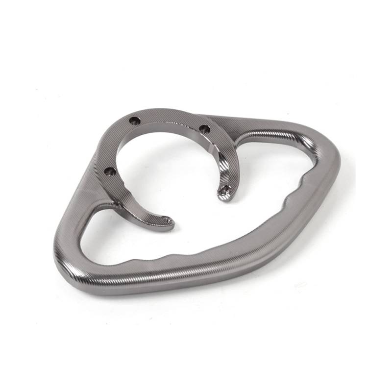 Tank Haltegriff Motorrad Passagier Handgriffe Hand Grip Tank Grab Bar Griff for Ya*ma&ha YZF-R1 YZFR1 YZF R1 1999-2014 2013 2012 CNC Zubehör(Titanium) von JIBULINS