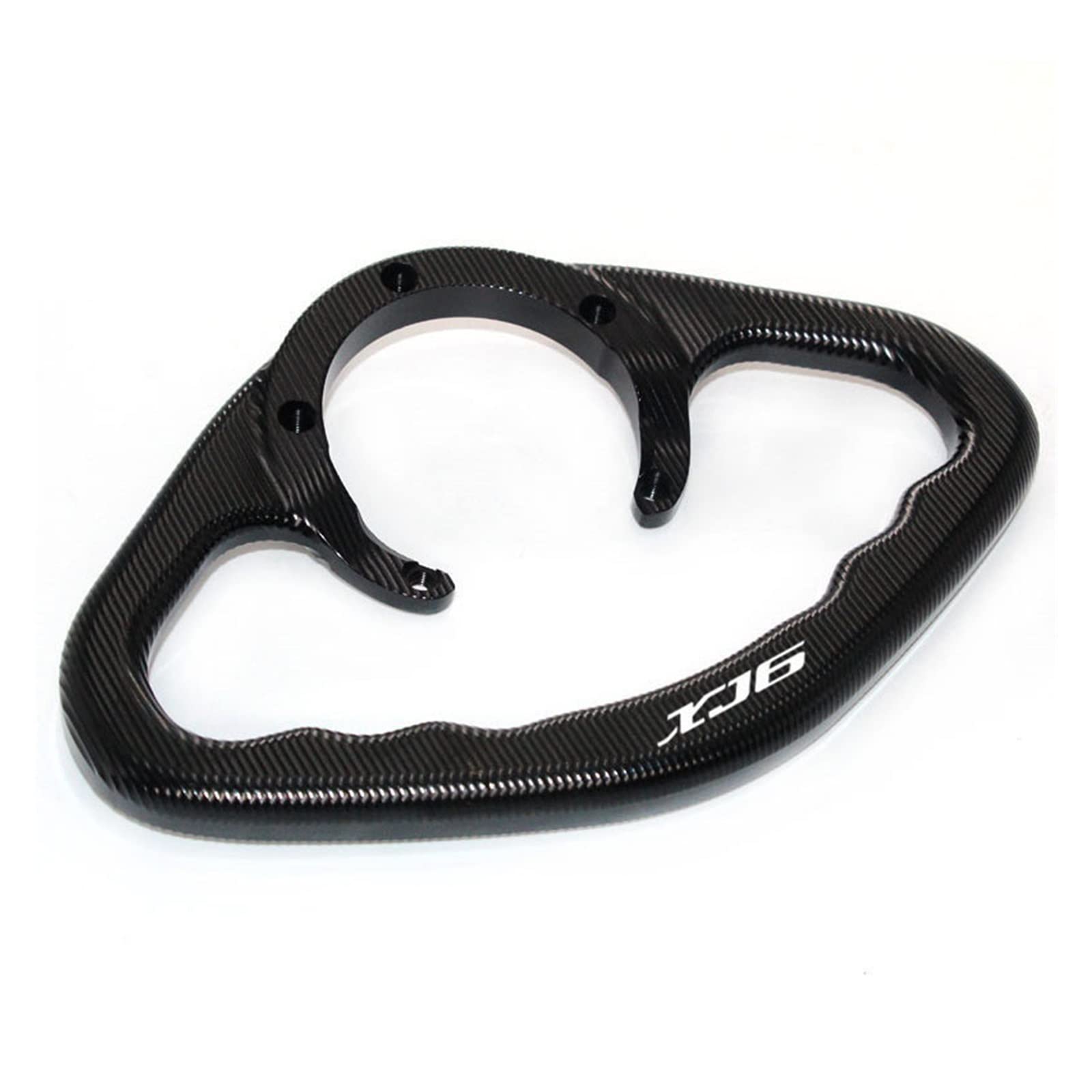 Tank Haltegriff for Ya*ma&ha XJ6 2009 2010 2011 2012 2013 2014 CNC Motorrad Beifahrer Handgriffe Tank Grab Bar Griffe Armres(Nero) von JIBULINS