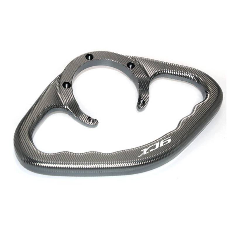 Tank Haltegriff for Ya*ma&ha XJ6 2009 2010 2011 2012 2013 2014 CNC Motorrad Beifahrer Handgriffe Tank Grab Bar Griffe Armres(Titanium) von JIBULINS