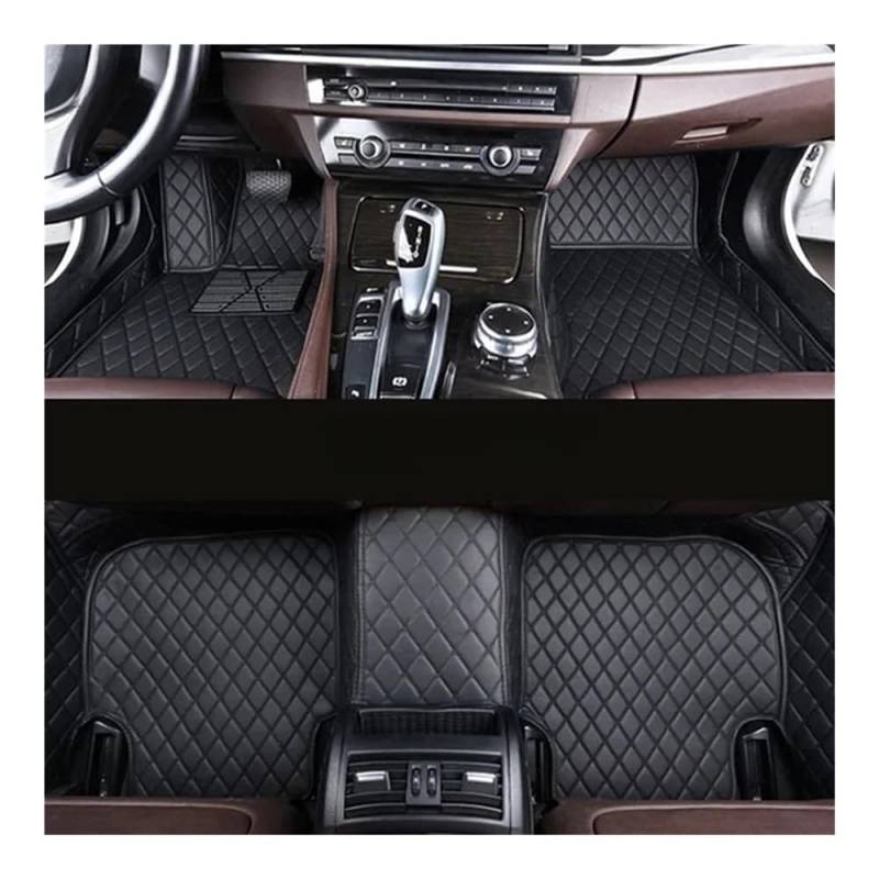 Allwetter fußmatten Auto Für CX30 Custom Auto Fußmatten Auto Teppiche Fuß Coche Allwetter Autos Matten Auto Matten Set Zubehör Automatten-Set(Black) von JIIYP