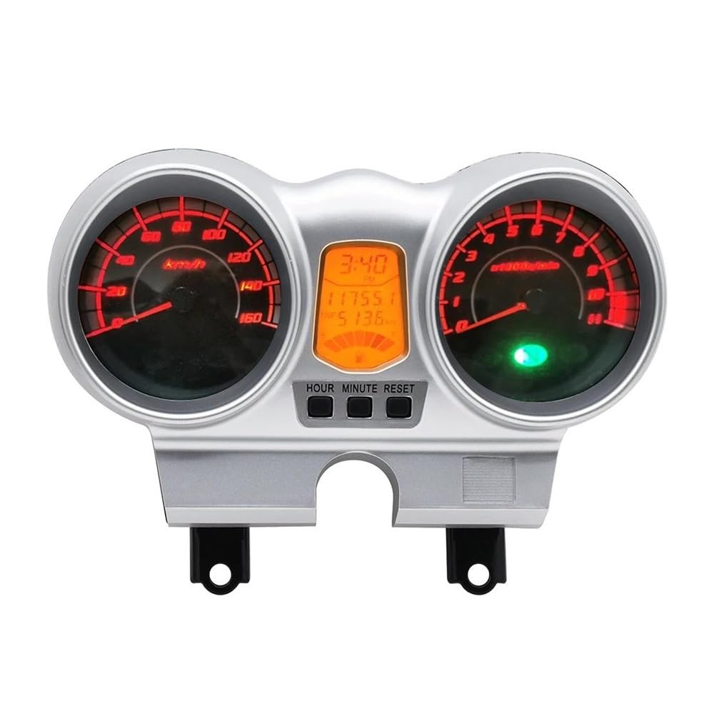 JIIYP Ganganzeige Für CBX250 Für CBF250 Motorräder Tacho Gauge Drehzahlmesser Kilometerzähler Display Geschwindigkeit Meter 37100-KPF-961 von JIIYP