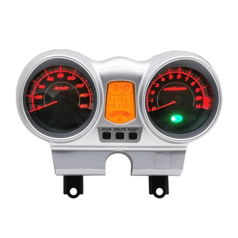 JIIYP Ganganzeige Für CBX250 Für CBF250 Motorräder Tacho Gauge Drehzahlmesser Kilometerzähler Display Geschwindigkeit Meter 37100-KPF-961 von JIIYP