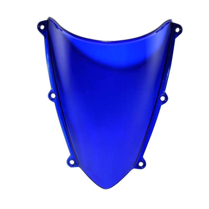 JIIYP Verstellbare Clip-on Windschutzscheibe Für CBR600RR Für F5 2007 2008 2009 2010 2011 2012 Motorrad Windschutzscheibe Windschutzscheibe(Blue) von JIIYP