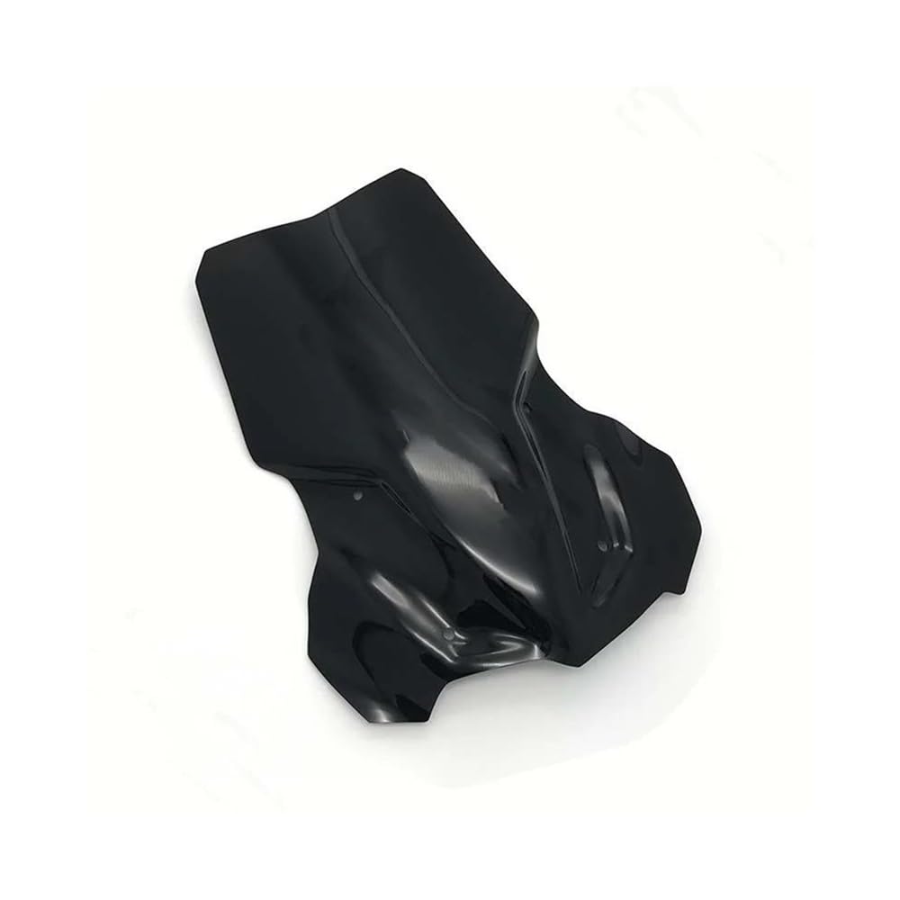 JIIYP Verstellbare Clip-on Windschutzscheibe Für F800GS 2024 2025 Motorrad Zubehör Windschutz Windabweiser Bildschirm Visier(Black) von JIIYP