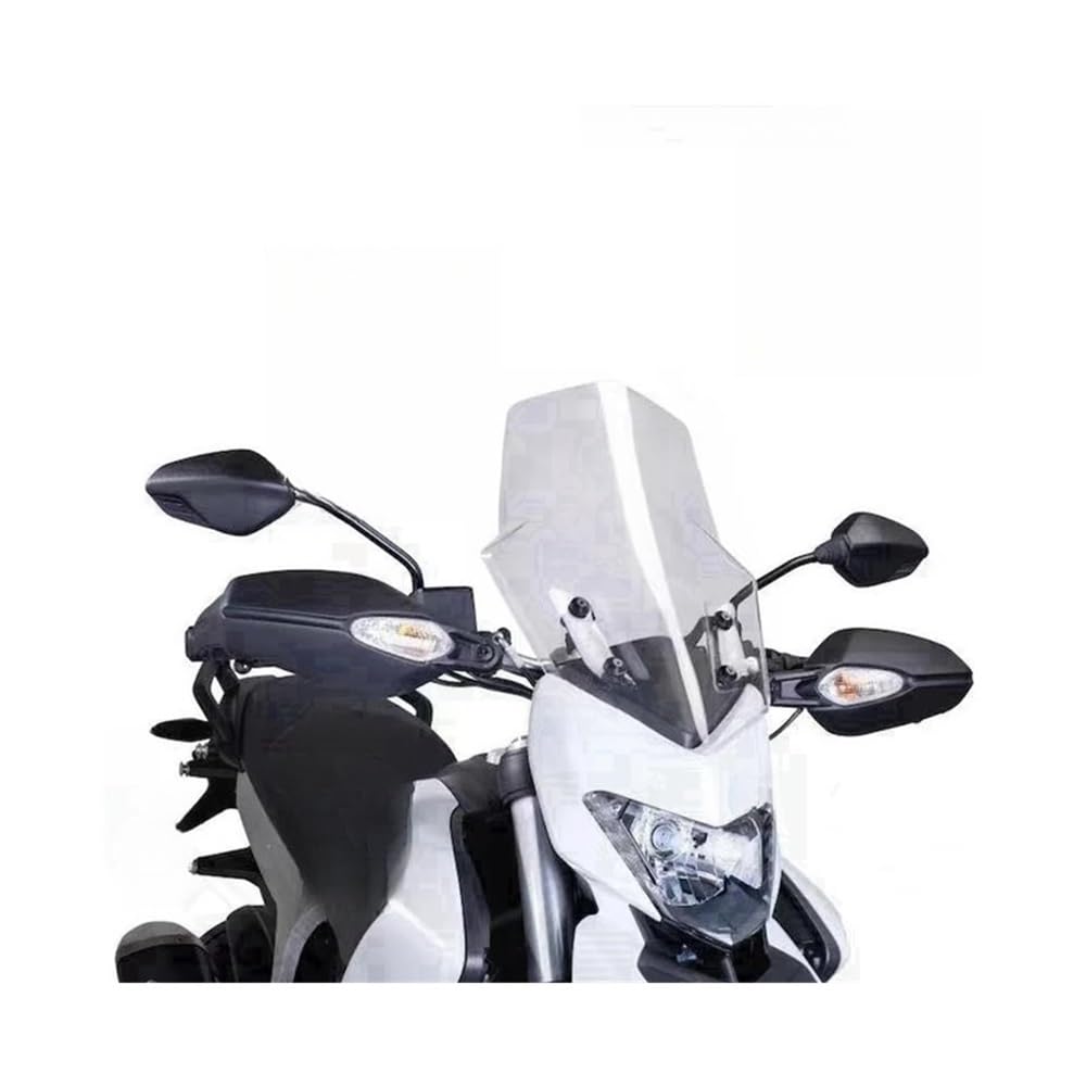 JIIYP Verstellbare Clip-on Windschutzscheibe Für Hyperstrada 821 939 2013 2014 2015 Für Touring Für Sport Windschutzscheibe Windschutz Windabweiser von JIIYP