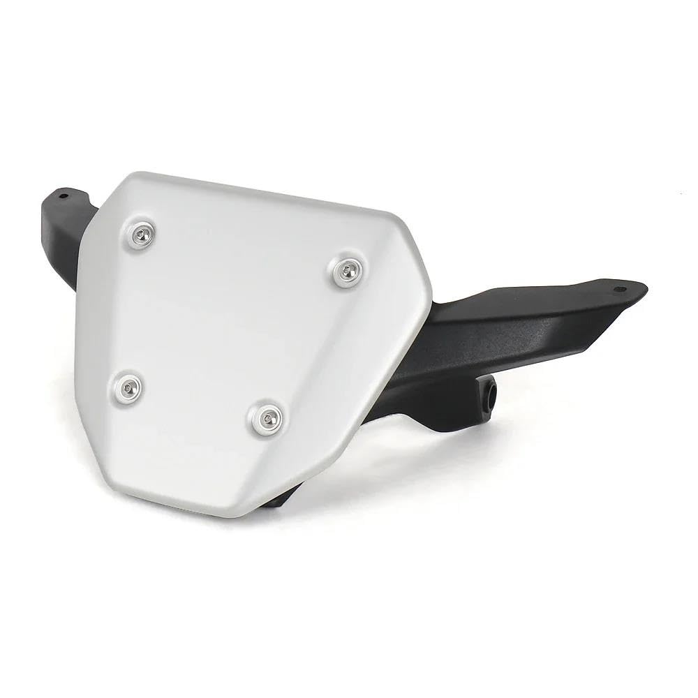 JIIYP Verstellbare Clip-on Windschutzscheibe Für MT09 Für SP 2024 Motorrad Zubehör Frontscheibe Windschutz Visier Windabweiser(Silver) von JIIYP