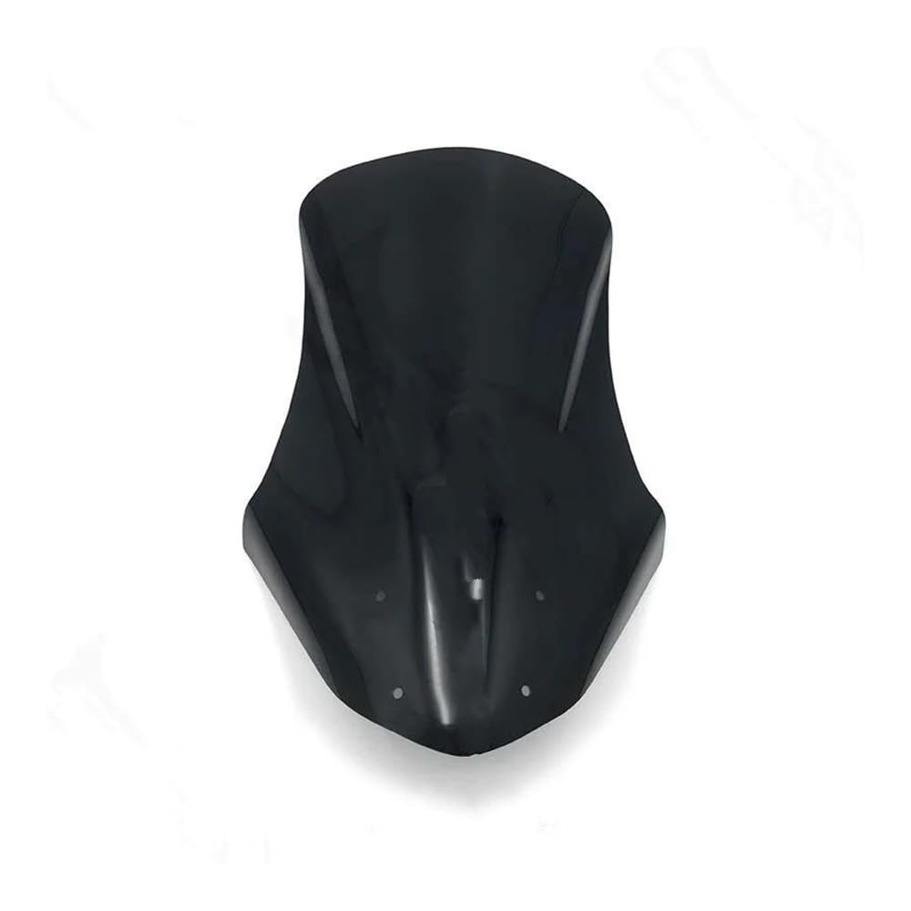 JIIYP Verstellbare Clip-on Windschutzscheibe Für NC700S Für NC750S 2012 2013 2014 2015 2016 2017 2018 Motorrad Windschutzscheibe Windschutz Windabweiser(450MM Black) von JIIYP