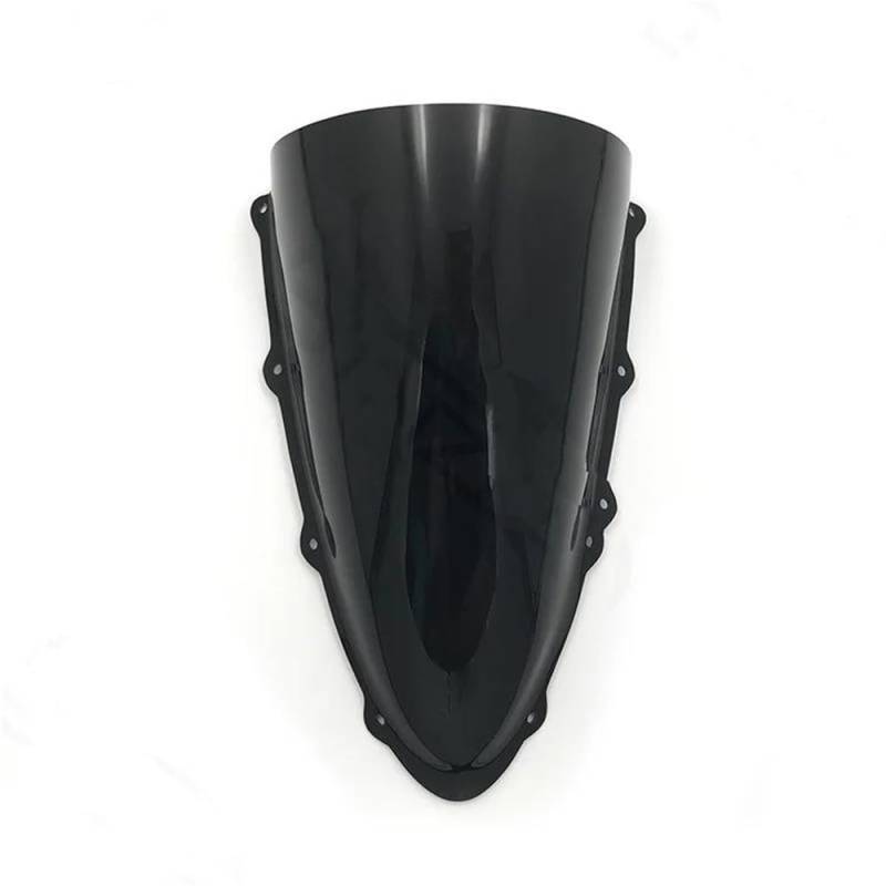 JIIYP Verstellbare Clip-on Windschutzscheibe Für Panigale 1299 959 2015 2016 2017 2018 2019 Motorrad Zubehör Windschutzscheibe Windschutz Windabweiser(Black) von JIIYP