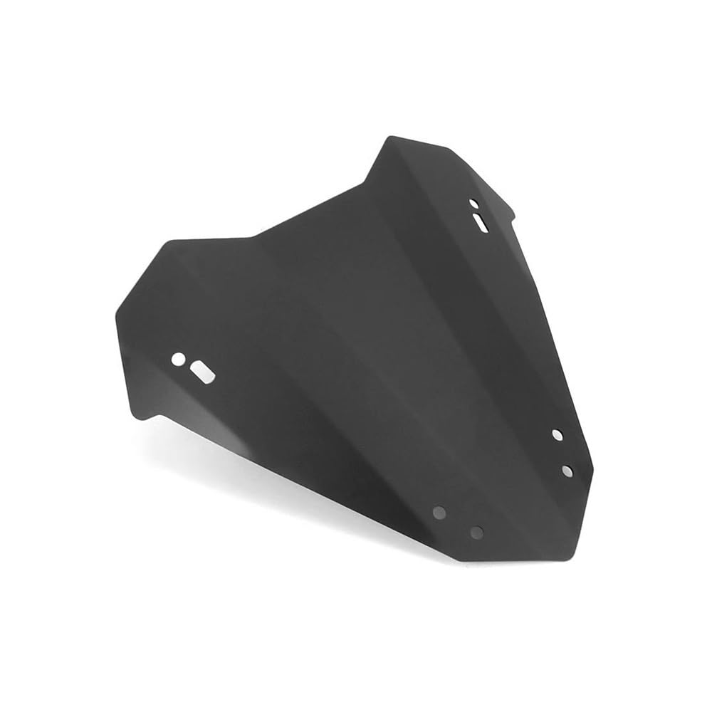 JIIYP Verstellbare Clip-on Windschutzscheibe Für X-MAX 300 2023 Motorrad Windschutzscheibe Air Wind Bildschirm Deflektor Verkleidung Windschutzscheibe Spoiler(Black) von JIIYP