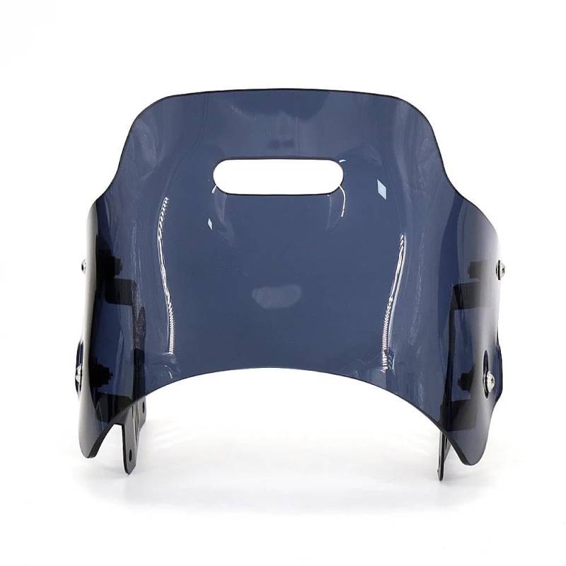 JIIYP Verstellbare Clip-on Windschutzscheibe Für XSR 900 2022 Motorrad Windschutzscheibe Windschutz Windabweiser Motorrad Zubehör(Blue) von JIIYP