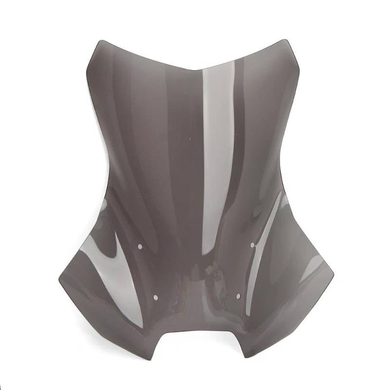 JIIYP Verstellbare Clip-on Windschutzscheibe Motorrad Zubehör Für R1300GS 2023 2024 Einstellbare Wind Bildschirm Windschutzscheibe Front Verkleidung Deflektor(Grey) von JIIYP