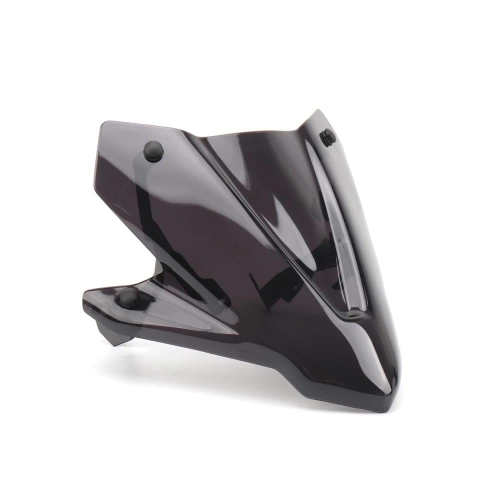 JIIYP Verstellbare Clip-on Windschutzscheibe Motorrad Zubehör Windschutzscheibe Verlängerung Spoiler Deflektor Windschutzscheibe Für CB 750 Für Hornet 2023(Black) von JIIYP