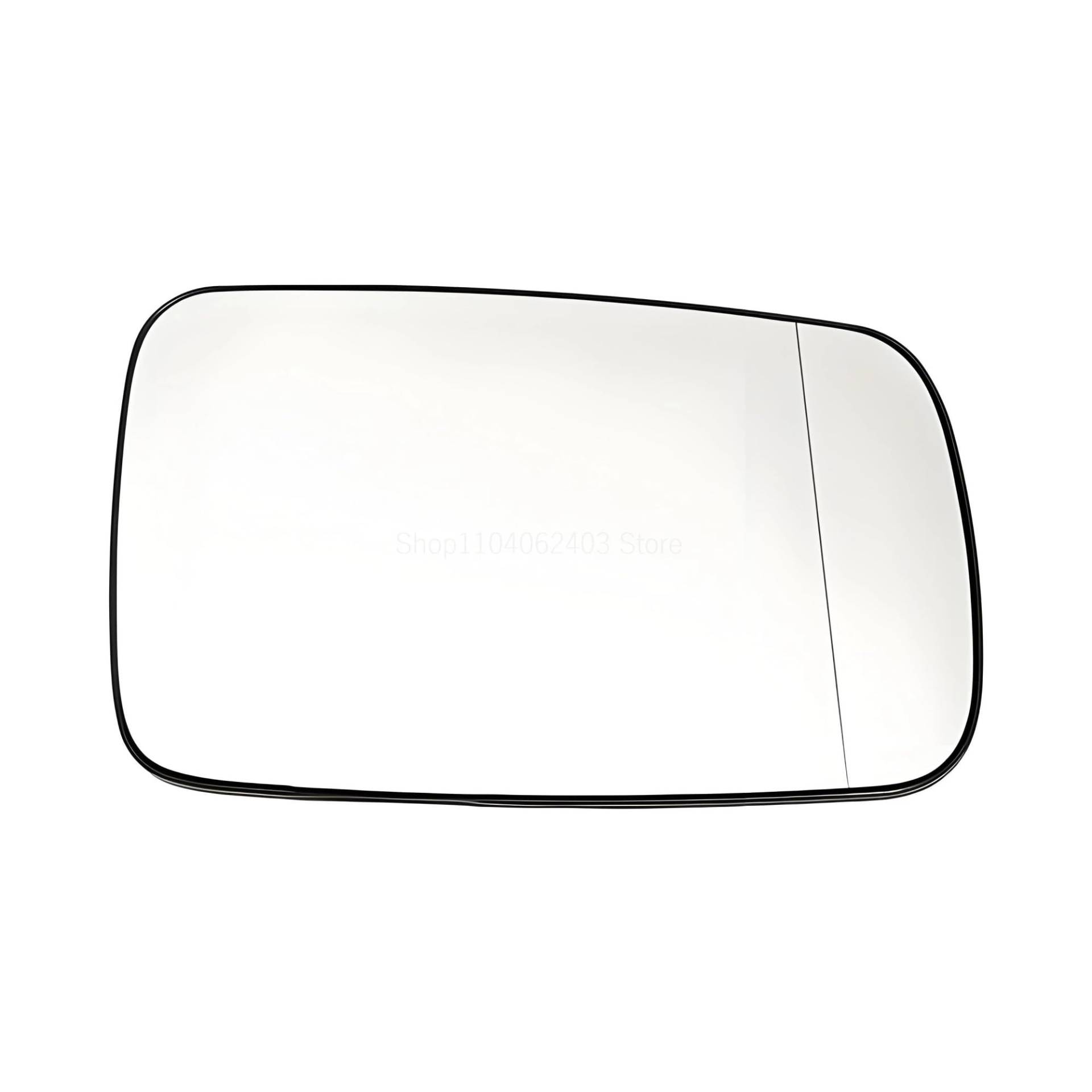 JIIYP beheiztem Flügelspiegelglas Für E46 Für 3-Serie Für Coupe 1999-2006 Beheizte Auto Seite Spiegel Glass Links Rechts Ersatz(Right White RH) von JIIYP