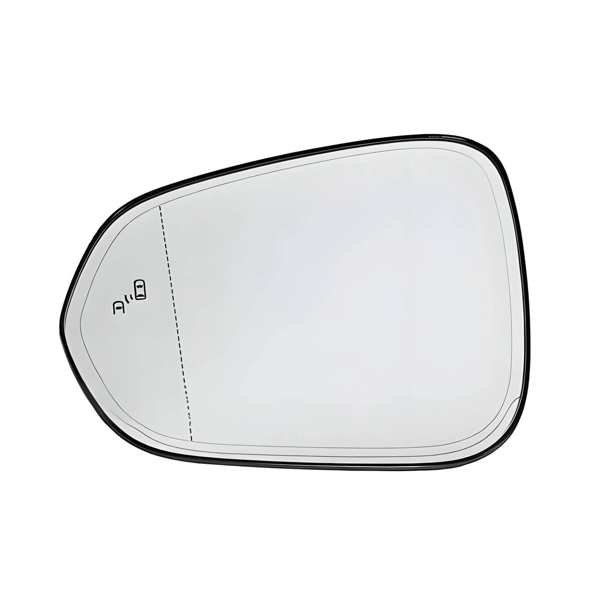 JIIYP beheiztem Flügelspiegelglas Für RX 16 Für NX 2015-2023 Beheizte Blind Spot Assist Linsen Für Rückspiegel Auto Flügel Seite Spiegel(Heating - Left) von JIIYP