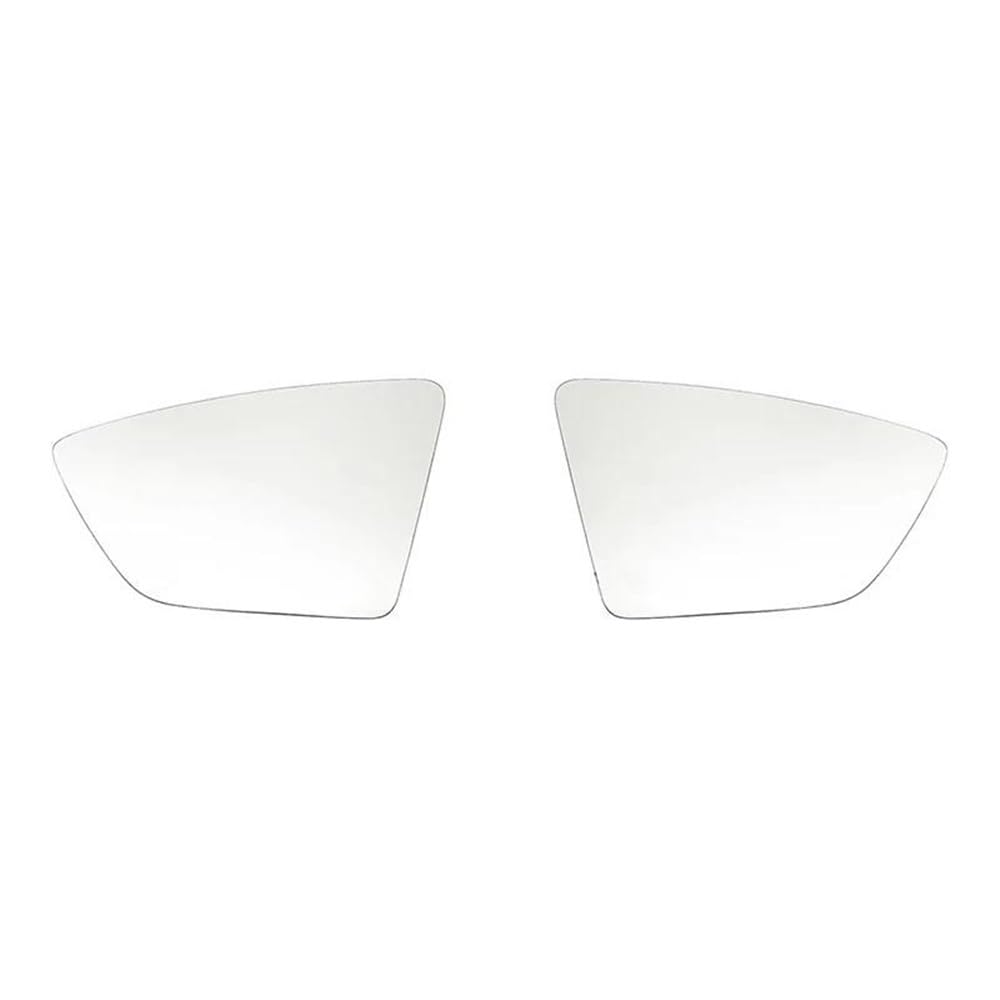 JIIYP beheiztem Flügelspiegelglas Für SEAT Für Ibiza Für MK5 2018-2021 Beheizte Auto Seite Spiegel Glass Seite Tür Beheizte Flügel Spiegel Glass Rück Platte(2Pcs Left and Right) von JIIYP