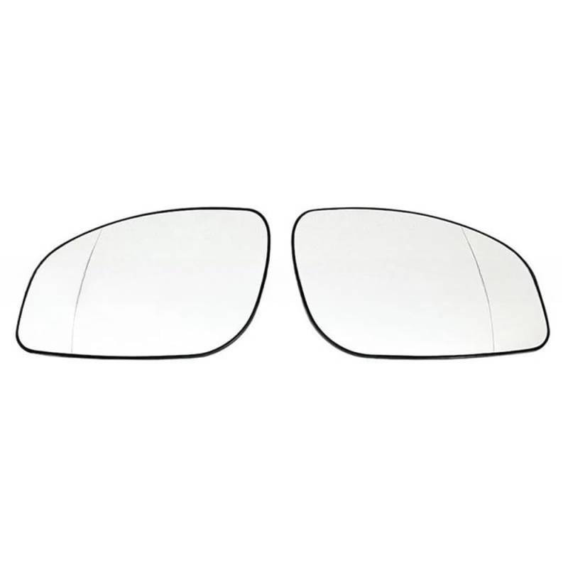 JIIYP beheiztem Flügelspiegelglas Für Vauxhall Für Vectra C 2002-2008 Auto Linke Und Rechte Linse Rückspiegel Heizung Glass(Left Right) von JIIYP