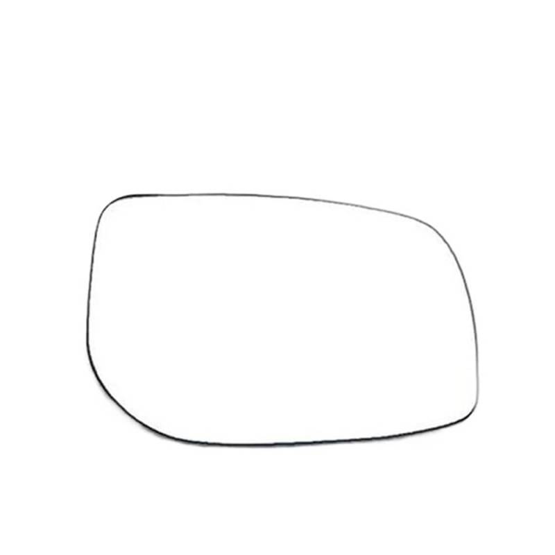 JIIYP beheiztem Flügelspiegelglas Für Yaris 2008-2014 Auto Zubehör Seite Rückspiegel Glass Außerhalb Rückspiegel Weiße Linse Ohne Heizung(1PCS Right no heatin) von JIIYP