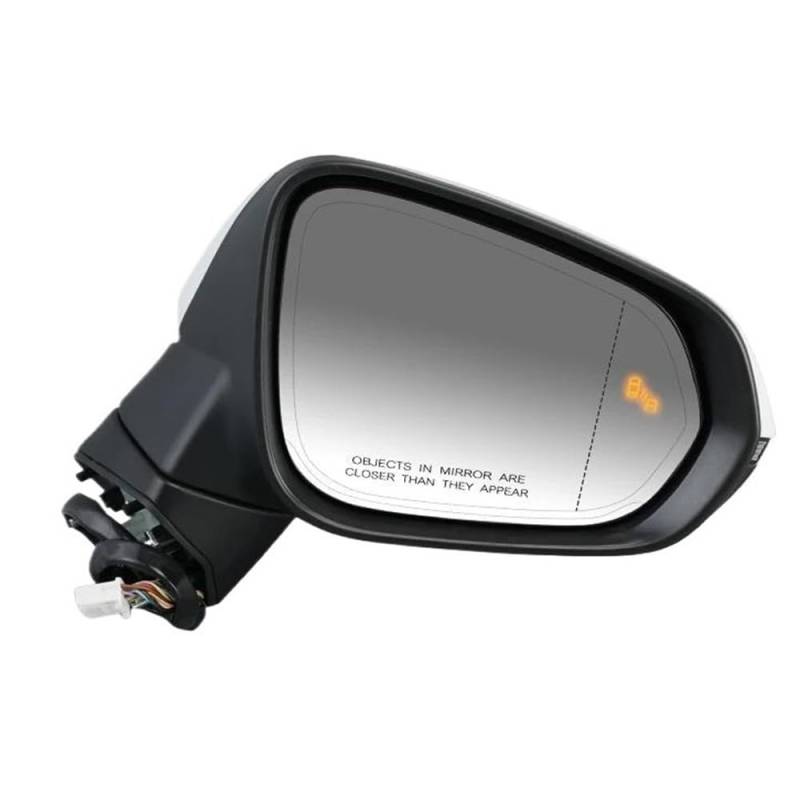 Manueller Seitenspiegel Für RX450h RX350 2016-2022 Seite Rückspiegel Montage Blind Spot Anzeige Auto Dim Seite Spiegel Auto Zubehör(Right Mirror Assy) von JIIYP