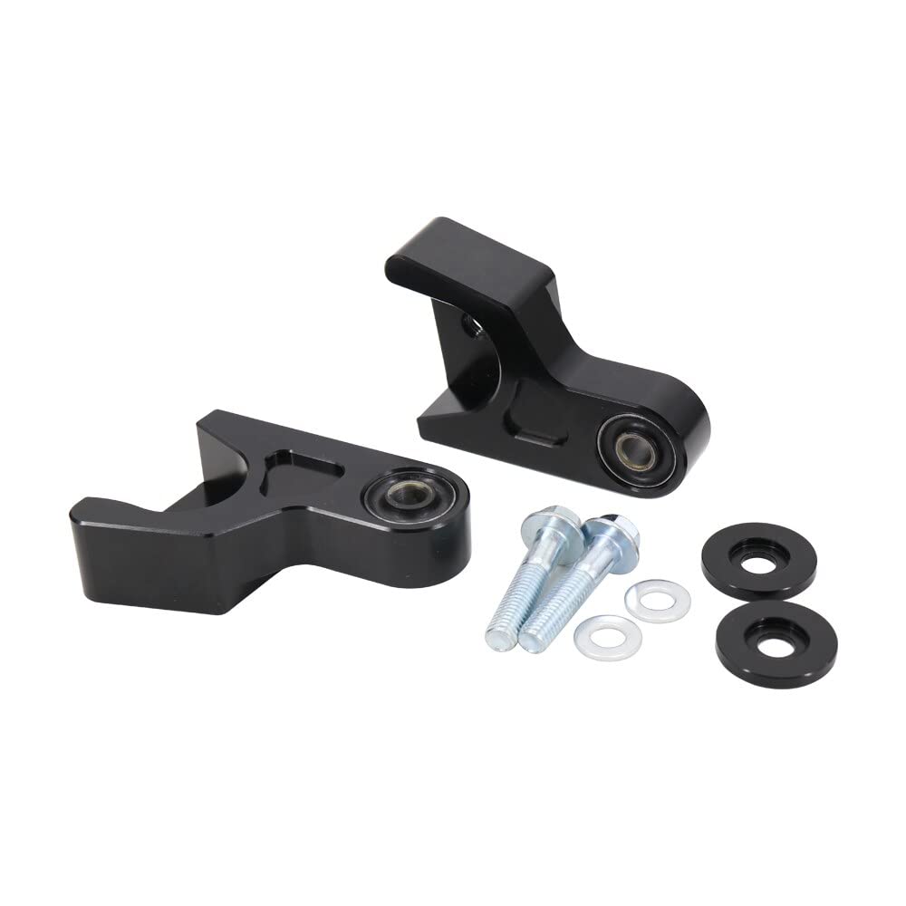 Zubehör NEU Motorrad Stoßdämpfer Hinterradaufhängungshalterung Link Kit for Honda Forza 350 GTR. for Forza350 GTR. Motorrad (Color : Black) von JIJIONG