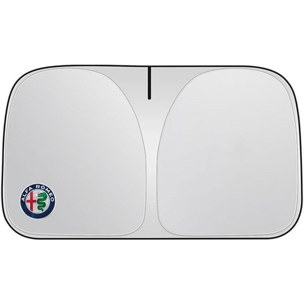 Sonnenschutz Auto Frontscheibe für Alfa Romeo 147 5-Doors 2004-2010, Windschutzscheibe Sonnenblende Faltbar UV-Schutz Frontscheibenabdeckung Zubehör,M von JILEIOK