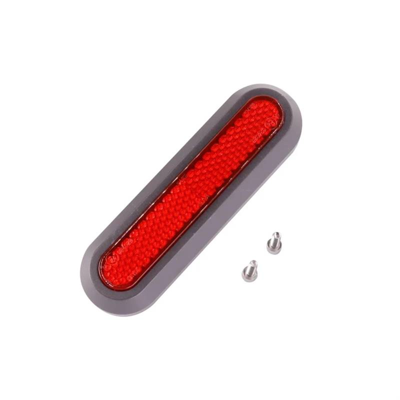 Reflektorstreifen Radkappen, Radkappen, Schutzschalen, reflektierende Aufkleber, for Xiaomi, 3 Elektroroller Pro 2 M365 Pro 1S, Rollerzubehör(1 PCS red) von JIMYRA