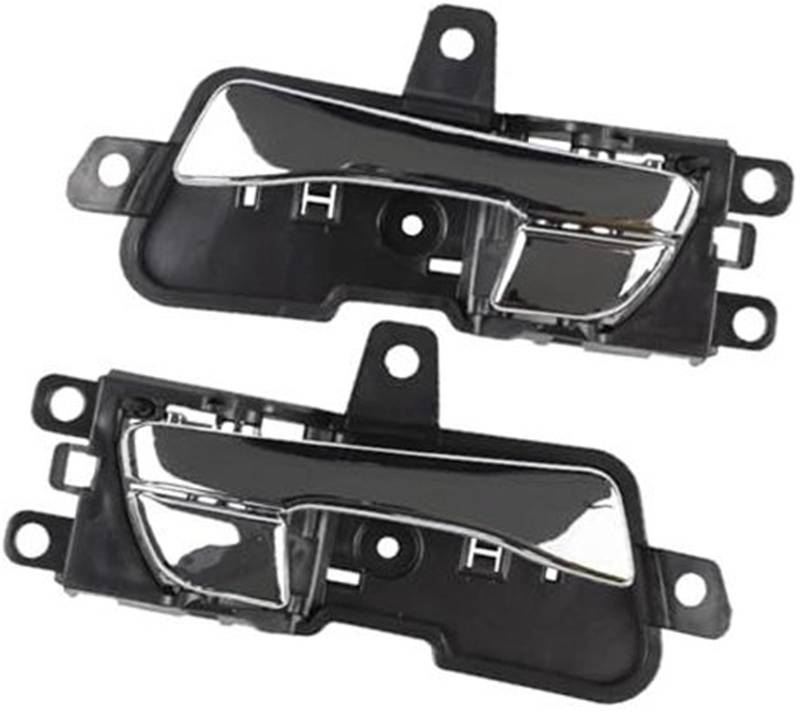 JINFOLI, for Hyundai, for Sonata 2011 2012 2013 2014 82610-3S010 82620-3S010 Autoinnenraum Inneninnentürgriff Links rechts Innentürgriffe(Black 1 Pair Chrome) von JINFOLI