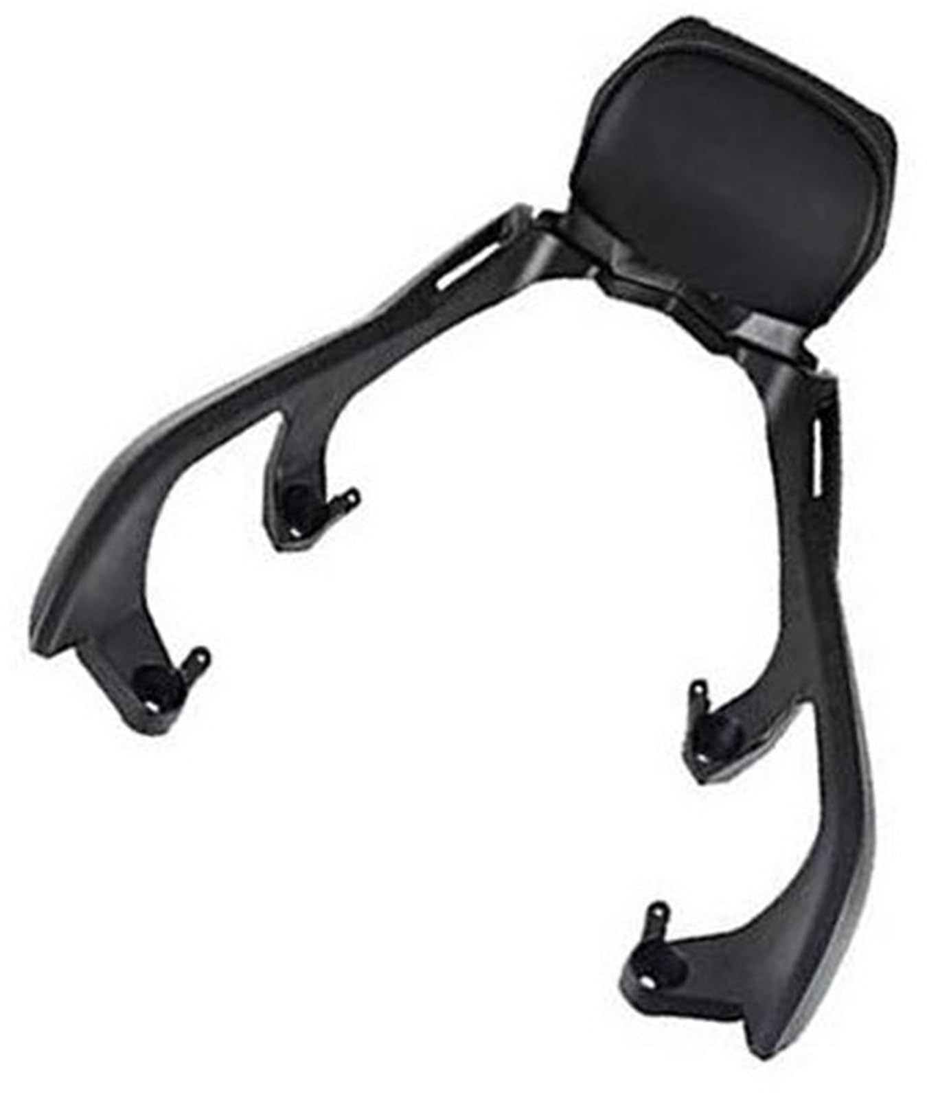 JINFOLI, for Xmax X-max X Max 300 250 Xmax300 Xmax250 Motorrad Gepäckträger Frachtträger Halter Regal Hinten Sissy Bar Rückenlehne Armlehne Halterung Haltegriffe(Black A) von JINFOLI