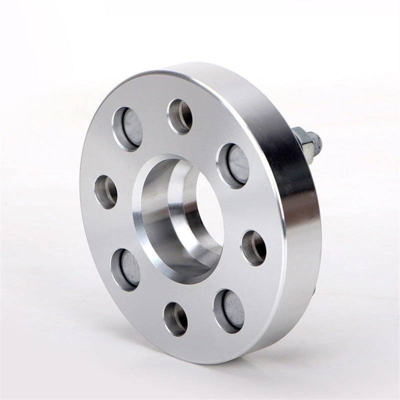 JINFOLI 2 4 stück 15 20 25 35mm PCD 5x110 CB 67,1mm Spurverbreiterung Adapter 5 Lug Universal Auto M12x1.5(2PCS 15mm Silver) von JINFOLI