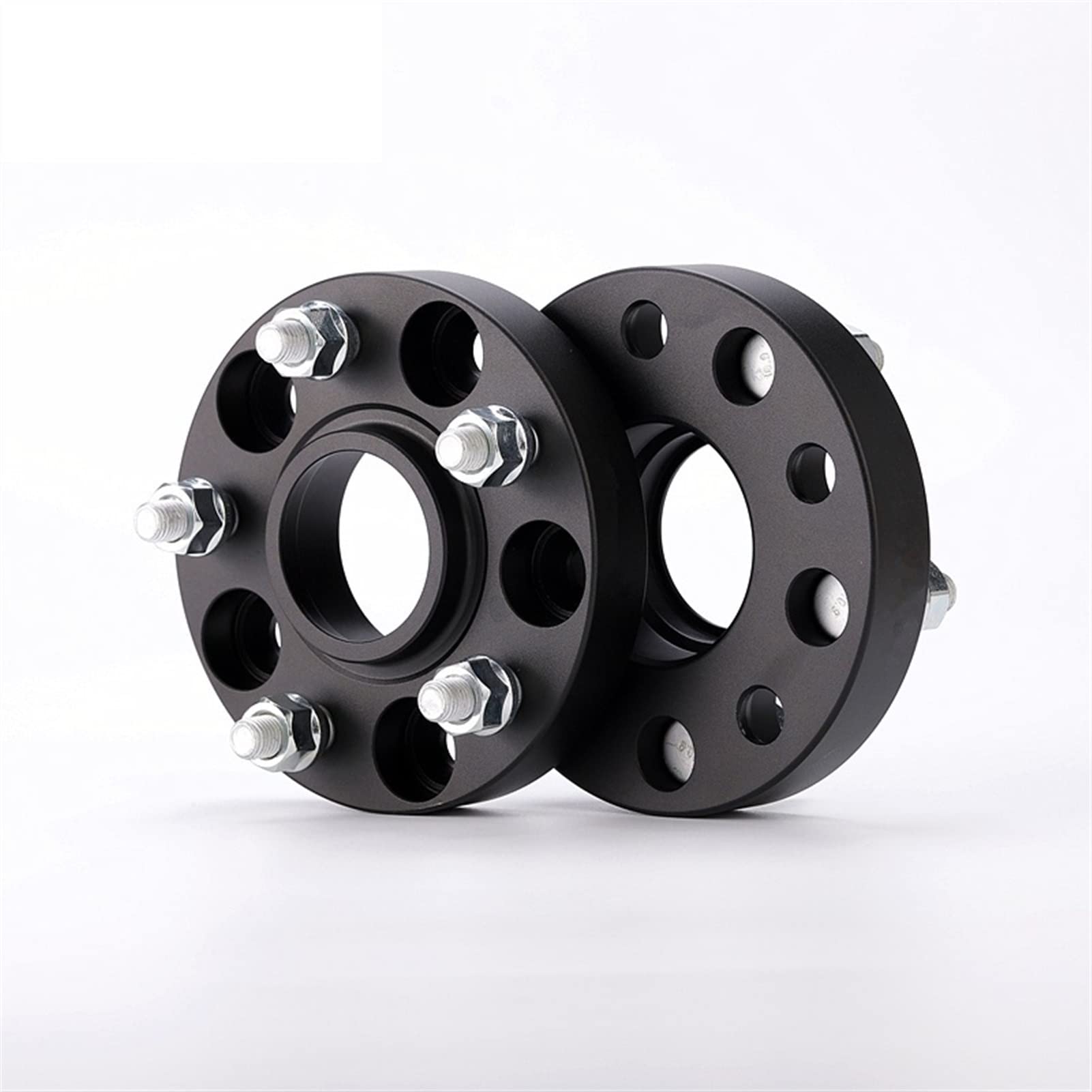 JINFOLI 2 Stück PCD 5x108 CB 67,1 mm Spurverbreiterung Adapter, for Maserati, 3200GT Coupe Ghibli, for VOLVO, XC90, for Ferrari, F430(Black spacer 20mm) von JINFOLI