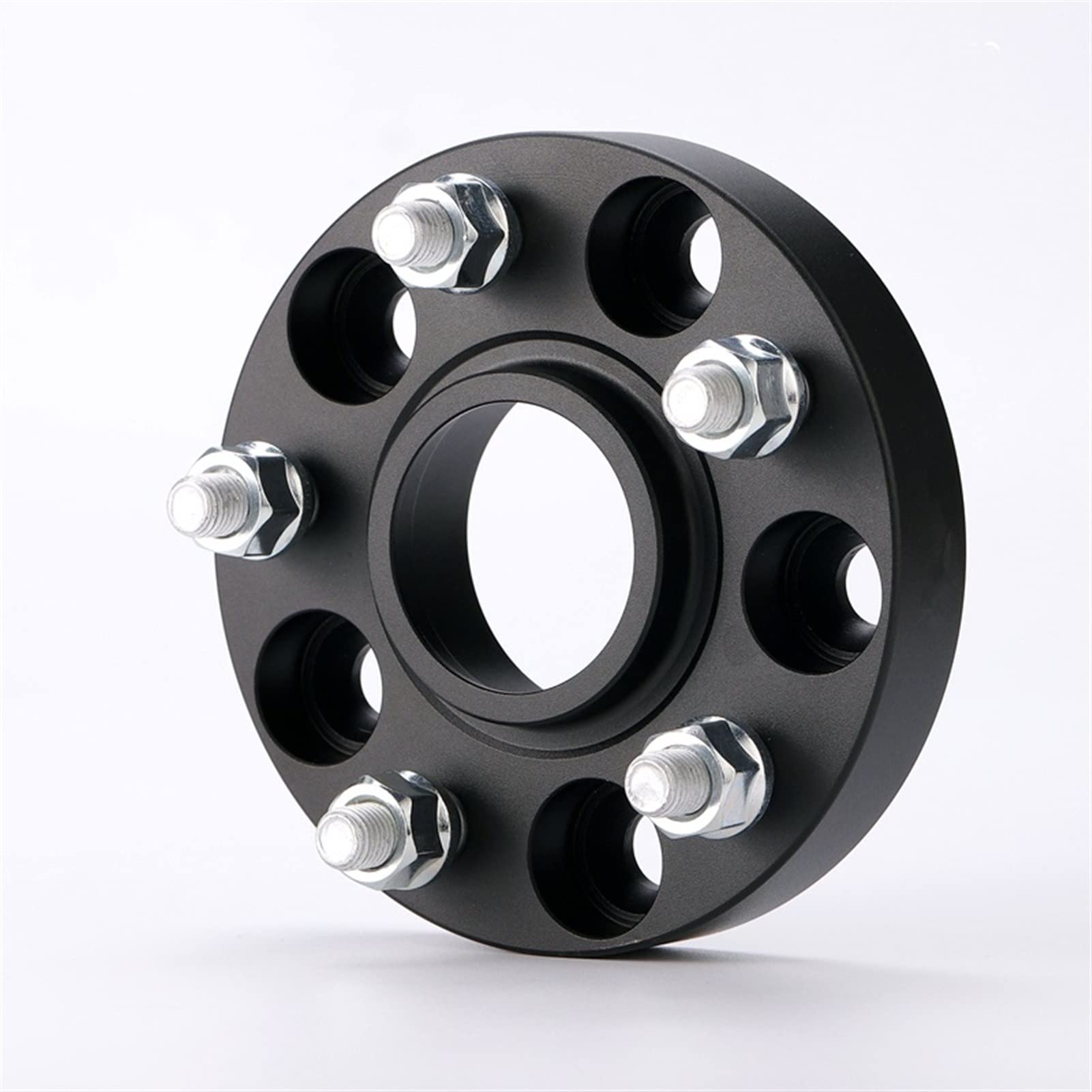 JINFOLI 2 stück PCD 5x114,3 CB 66,1mm Spurverbreiterung Adapter, for Infiniti, QX50 QX60 QX70 Q50 Q60 Q70 EX FX Geschmiedete Aluminium Legierung(2black spacer 30mm) von JINFOLI