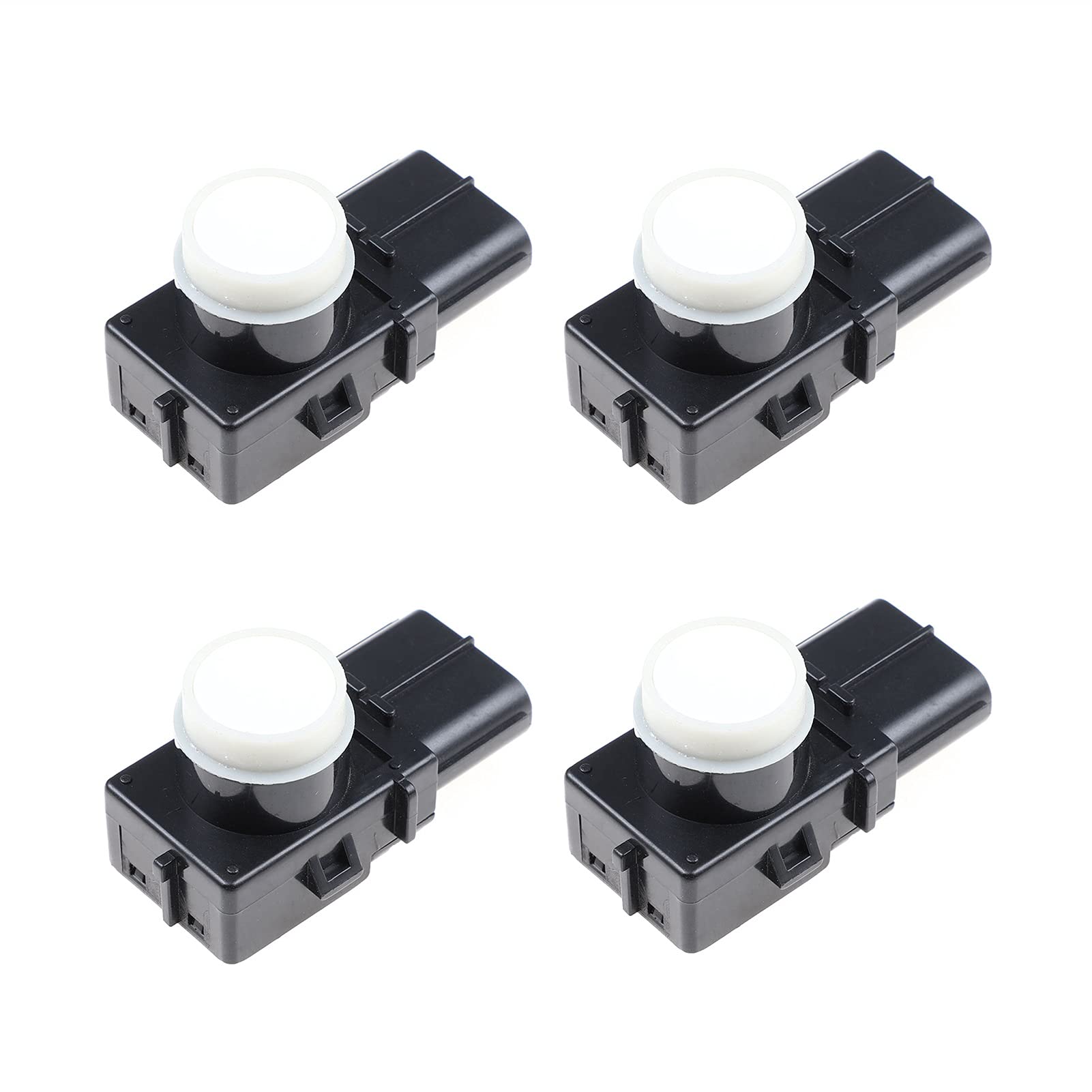 JINFOLI 3 Farben 4PCS PDC Parksensor, for Lexus, LS460 2010-2012 LS600h 89341-50070 8934150070 Parkassistenzsysteme(White) von JINFOLI