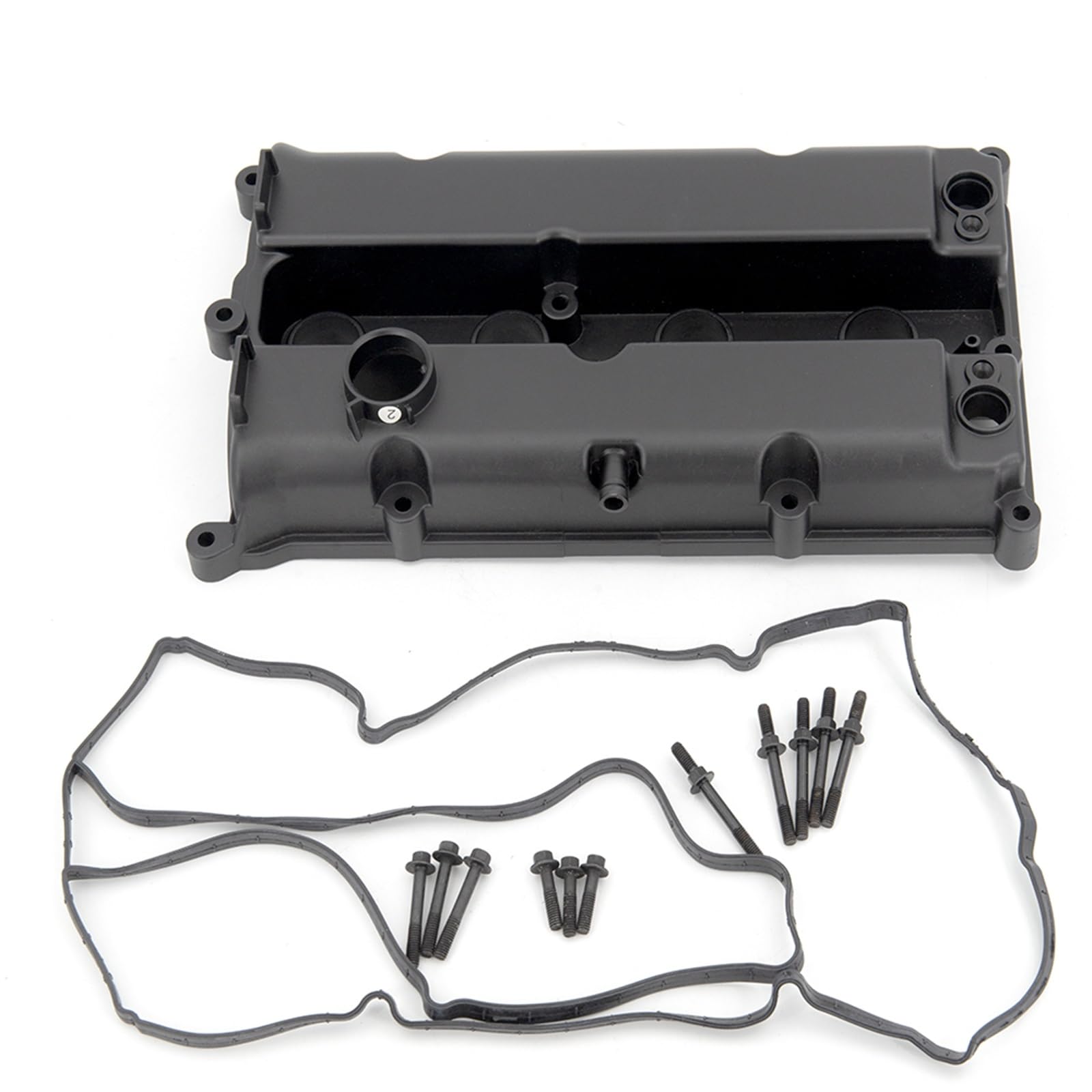 JINFOLI 4M5G-6M293-CL Motorzylinderkopf aus Aluminiumlegierung, Ventildeckel, Ventilkammer, for Focus, 111 DYB/, for Focus, 12 Fox Zylinderkopfdichtungen von JINFOLI