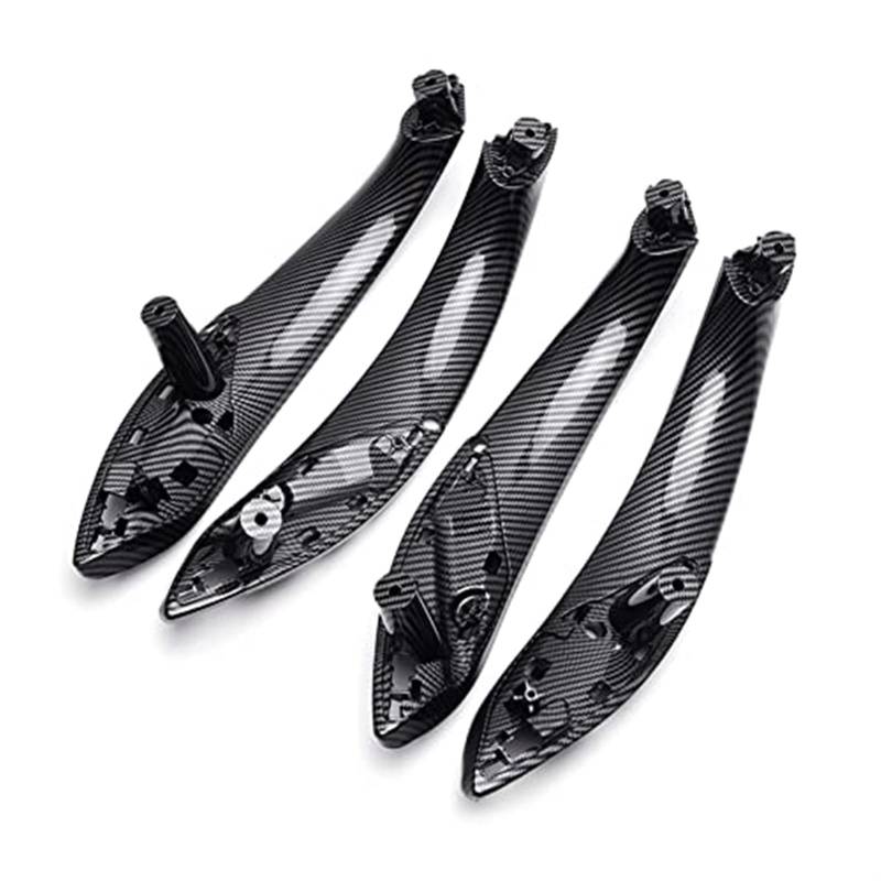 JINFOLI 4X Auto ABS Innentürgriff Verkleidungsblende, for, F30 F35 F80 3er Serie 2013 2014 2015 2016 2017 2018 Carbon Fiber Style von JINFOLI