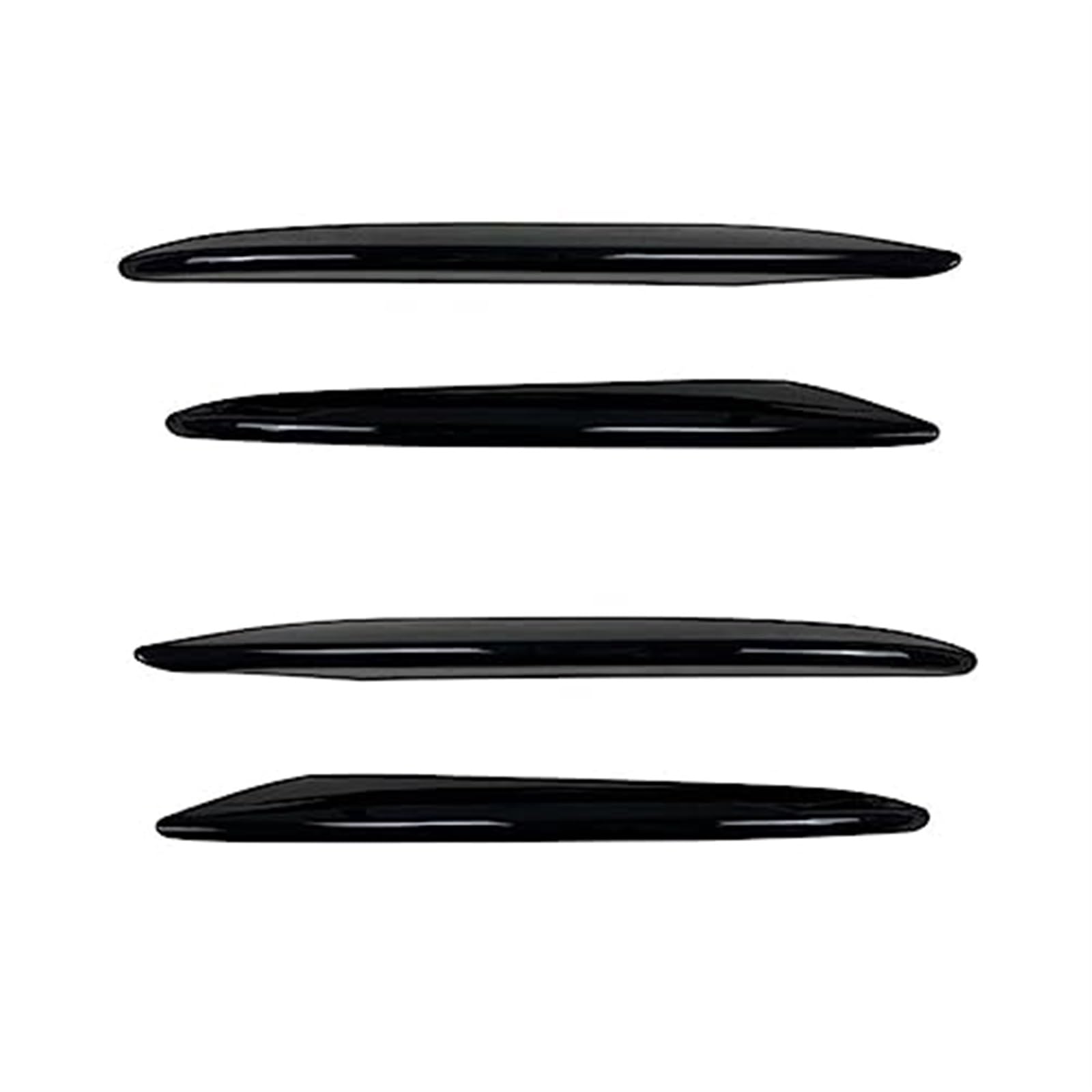 JINFOLI ABS Auto Frontstoßstange Lippensplitter Spoiler Nebelscheinwerferverkleidung, for, E-Klasse W213 S213 E200 E220d E250 E300 AMG 2016-2020 Frontspoiler Frontspoiler(BLACK Glossy Black-01) von JINFOLI