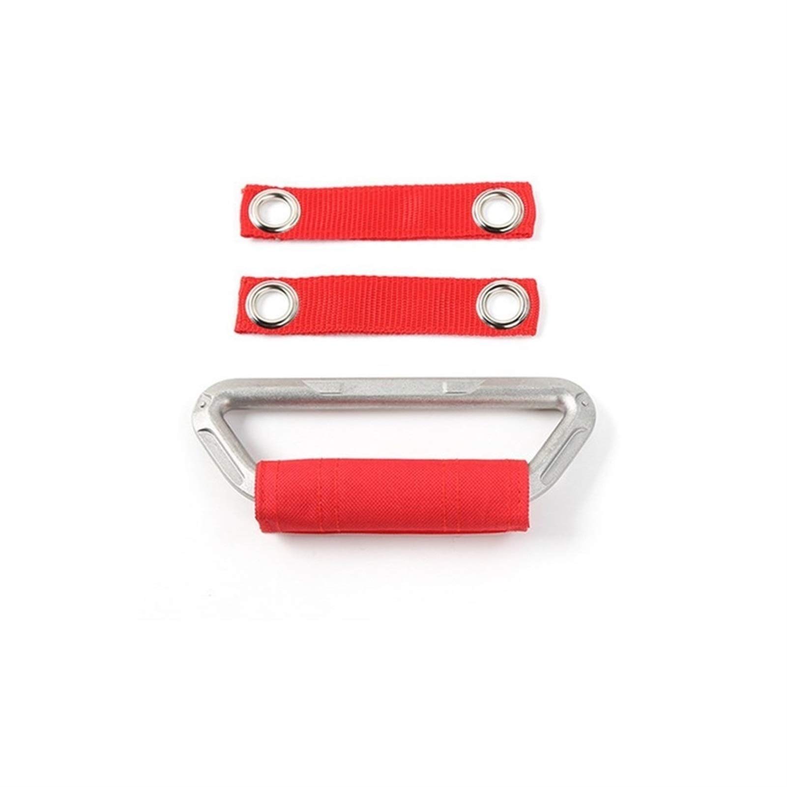 JINFOLI Armlehne, for Sitz, Haltegriffe, Griffstange, Zuggriff, for Jeep, Wrangler CJ TJ JK Sports Sahara Rubicon Car Styling Armlehnendeckel(Red 1) von JINFOLI