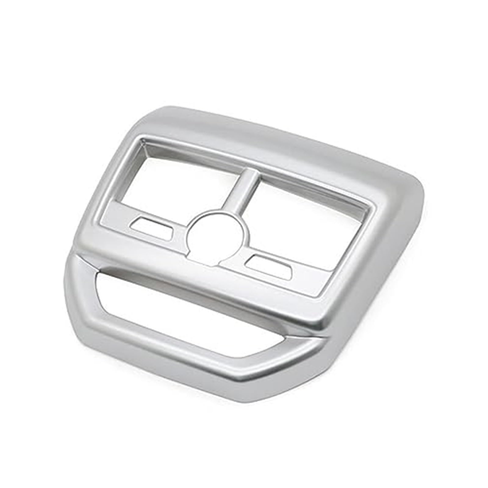 JINFOLI Armlehnenbox, hintere Klimaanlage, AC-Entlüftungsauslass, Zierleiste, for Peugeot, 3008 GT 3008GT 5008 2017 2018 Luftgitter(Silver) von JINFOLI